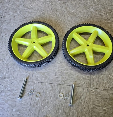 #ad #ad OEM Part Two 12” Wheel Assy For Ryobi RY142711 2700PSI Pressure Washer $44.99