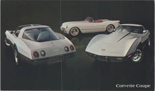 1978 Chevrolet Corvette Coupe Vintage Postcard Photochrome Litho