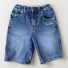 Phat Farm Jean Shorts Vintage Baby Boys Sz 2T 90s Baggy Y2K 1992 Denim Eagle