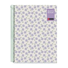 Miquelrius - A4 notebook, 5 mm square, hardcover made of A4, multicoloured