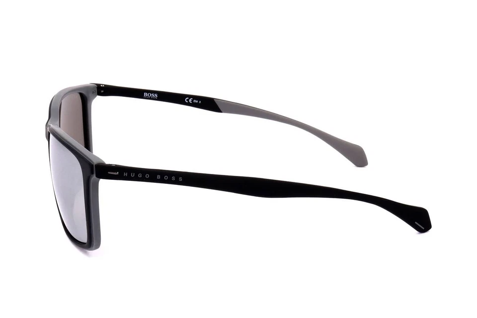 Очки солнцезащитные мужские Hugo Boss BOSS 1114/S O6W матовые черные серые 57/18/145 - Изображение 3 из 3