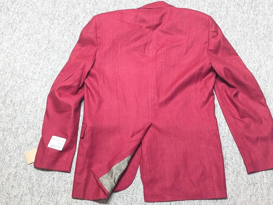 Chaqueta blazer vintage hecha en EE. UU. SEDA PURA 42L abrigo deportivo PREPPY Ivy League Foto 2 de 4