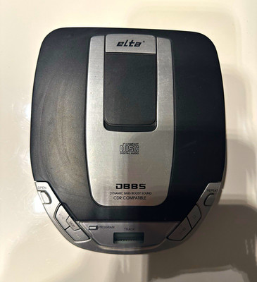 Tragbarer elta CD-Player  Walkman  Modell 5759N2   DBBS & CDR-kompatibel