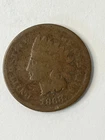 1868 Indian Head Cent Good G Coin