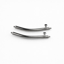 Curved Quick Release Spring Bars Swiss Standard - One Pair