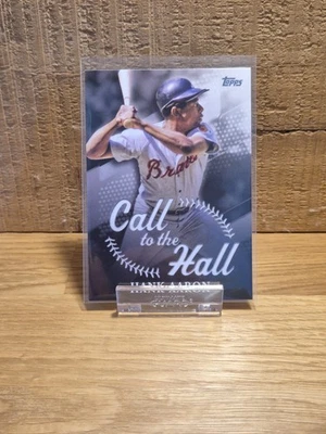 2025 Topps Hank Aaron Atlanta Braves #CTH-4 Call to the Hall - Bild 1 von 2