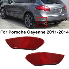 Rear Bumper Brake Light Reflector for Porsche Cayenne 2011–2014 Quality L+R Pair