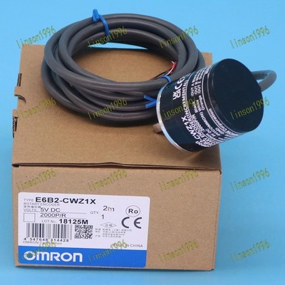   Rotary Encoder E6B2-CWZ1X 2000P/R E6B2CWZ1X 5VDC New in box *ll