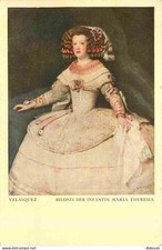Postcard - Art - Painting History - Diego Velasquez - Bildnis der infantin