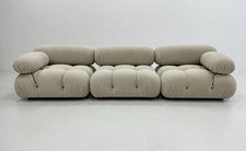 Beige Velvet Modular Sectional Sofa 3 seater Made To Order Free UK Delivery 🚚