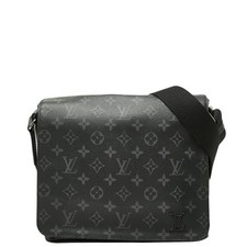 LOUIS VUITTON Monogram Eclipse District PM Shoulder Bag M44000 mens Used