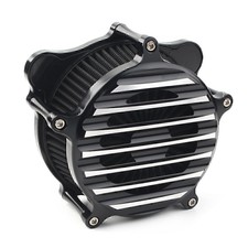Luftfilter Für Harley Touring & Softail M8 Modelle 2017-2024 – Kreuz-Design, Aluminium, Waschbar