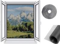 Resch Insektenschutznetz FüR Fenster 130X150Cm Fliegengitter Insektenschutz Netz