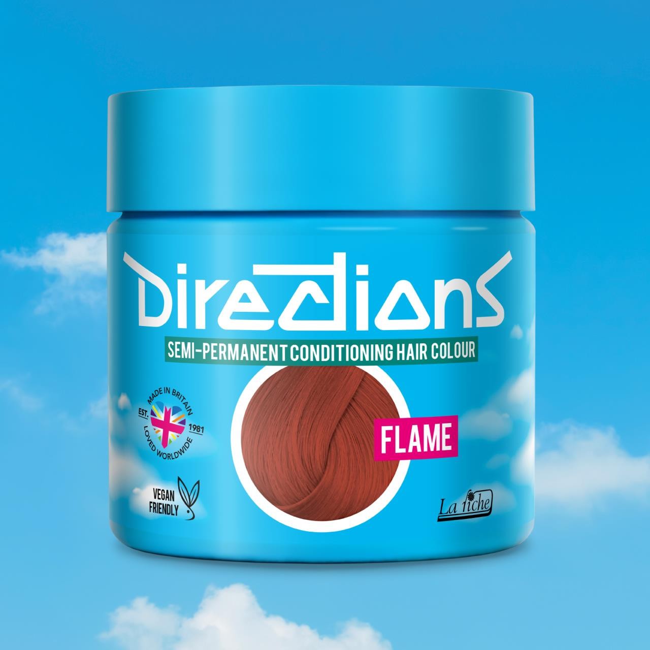 Directions Semi-Permanent Hair Colour Flame 100ml