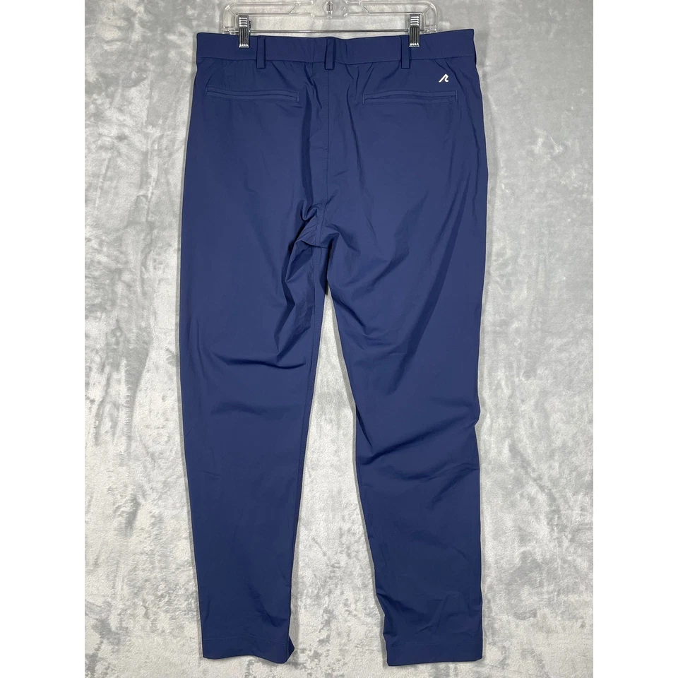 Брюки для гольфа мужские REDVANLY XL темно-синие функциональные эластичные комфортные - Изображение 3 из 4