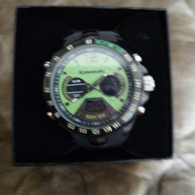 Kawasaki Sports Watch 186SPM0022 Green Digital