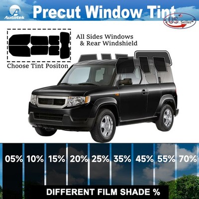 PreCut All Sides + Rear Window Film Any Tint Shade For Honda Element 2003-2011