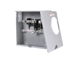 200 Amp 4 Jaw Horn-Bypass Ringless Underground Fed Meter Socket with 7/16 in.