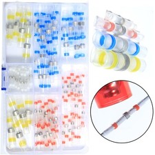Solder Seal Wire Connectors Heat Shrink Butt Connector Marine Grade Kit