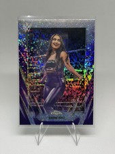 2026 Topps Chrome WWE Roxanne Perez Mini Purple Diamond /75