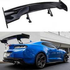 For 2010-15 Chevy Camaro Rear Spoiler Racing Gt-style Trunk Wing Gloss Black 46