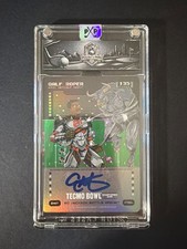 Calf Roper Eric Auto Tecmo Bowl Bo Jackson Battle Arena Ink 135 Steel EMA7 Foil