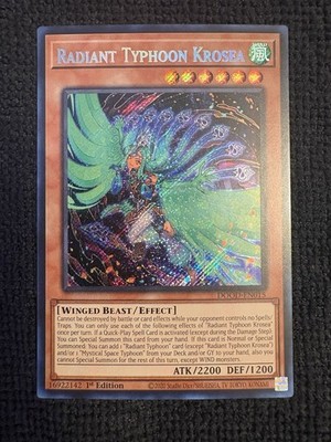 Radiant Typhoon Krosea DOOD-EN015 Doom of Dimensions 1st Edition