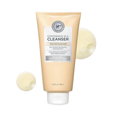 IT Cosmetics Confidence in a Cleanser, 148 Ml, Anti-Aging-Reinigungsserum, Seife
