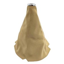 Car Shift Knob Dust Cover, Shift Boot, Shift Boot Cover, Gear Shifter Beige PU