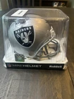 Tim Brown Signed Oakland Raiders Mini Helmet Beckett COA