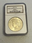 1925 Peace Dollar MS 64 NGC Great Montana Collection $1 Coin 90% Silver KM# 150