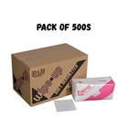 Serviettes 1ply table napkins 33cm 500s × 1