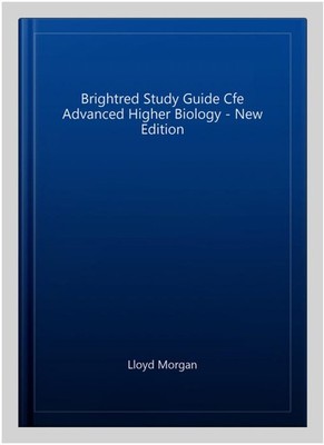 Brightred Study Guide Cfe Advanced Higher Biology - New Edition ...