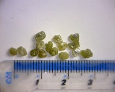 1 Natural Real Carbon Diamond Crystal Mohs Scale Hardness Specimen Colour (10)