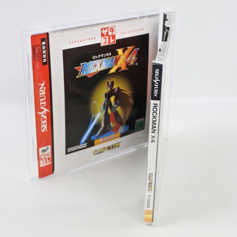 ROCKMAN X4 Megaman Saturn Collection SC Sega Saturn 2013 ss | eBay