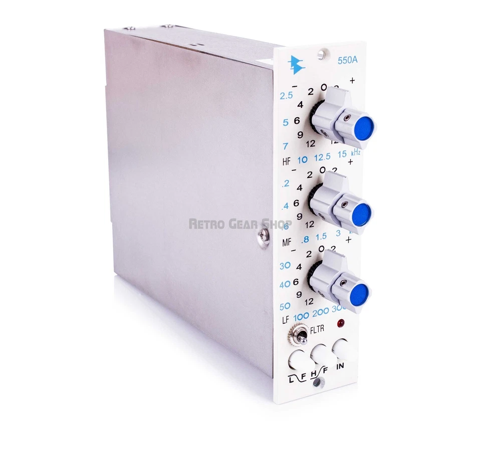API 550A 550AW Special Edition 3-Band EQ 500 Series Equalizer Cream In stock - Image 4 of 4