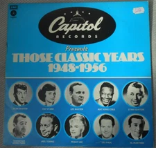 Capital Records Those Classic Years LP  1948-1956 12" Vinyl LP Album E-ST 23368