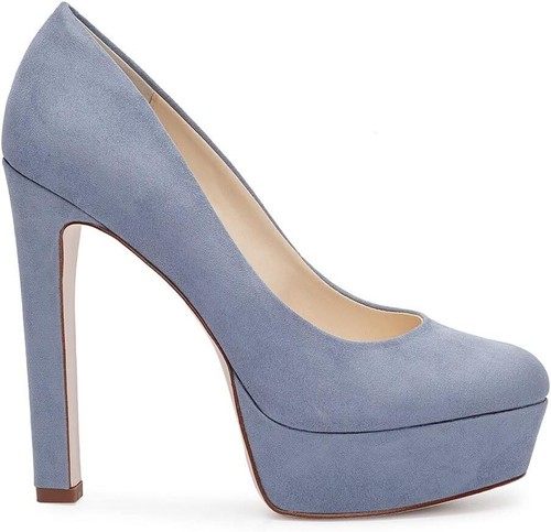 JESSICA SIMPSON JS-NELLAH Heels Ash Blue New - Picture 2 of 5