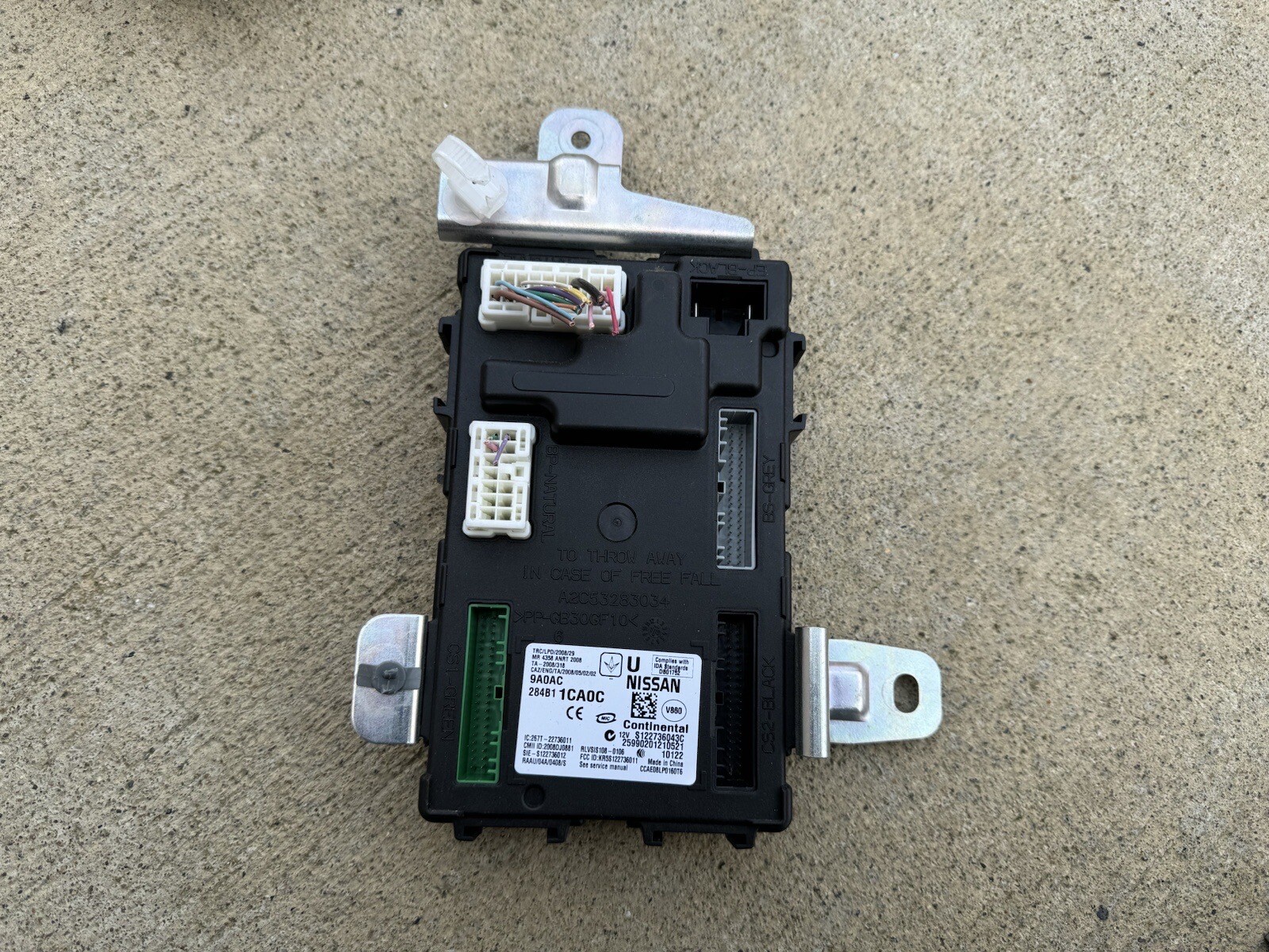 2009 2010 2011 INFINITI EX35 FX35 FX50 BCM Body Control Module OEM eBay