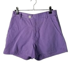 Vtg 70s 80s purple high waist shorts 7/8