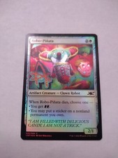 FOIL ROBO-PINATA Unfinity Magic MTG MINT CARD