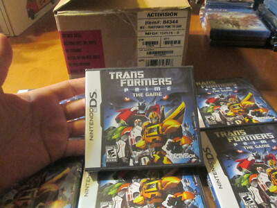 Transformers Prime: The Game NINTENDO DS BRAND NEW FACTORY SEALED AUTHENTIC