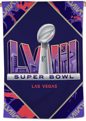 SUPER BOWL LVIII (Las Vegas 2024) Official NFL Football 28x40