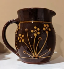 E.H Williams Cynwyd Studio Arts & Crafts Pottery Pitcher / Handmade Stoneware UK