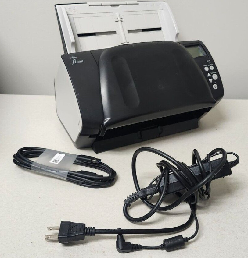 Fujitsu fi-7160 Color  Scanner Tested Works Great