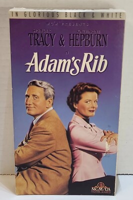 Adam's Rib s (VHS, 1991) in Glorious Black and White