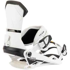Brand New Mens Nitro Team Snowboard Bindings 300 Large white aluminum stiff