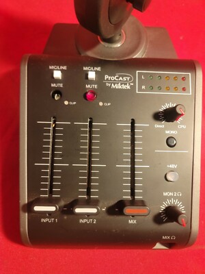 Miktek Audio ProCast SST - USB Microphone with Broadcast Mixer | eBay