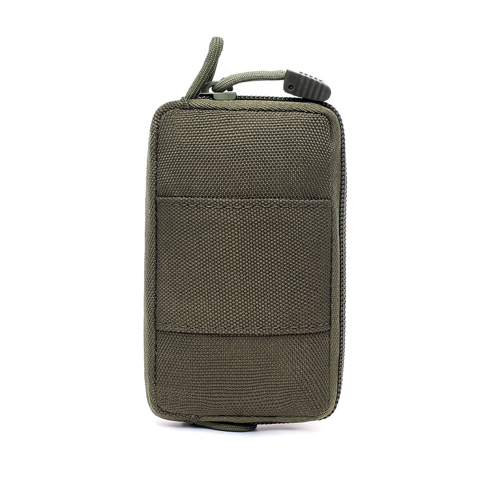 Tactical Molle Pouch Key EDC Wallet Coin ID Card Bag Hiking Money Waist ...