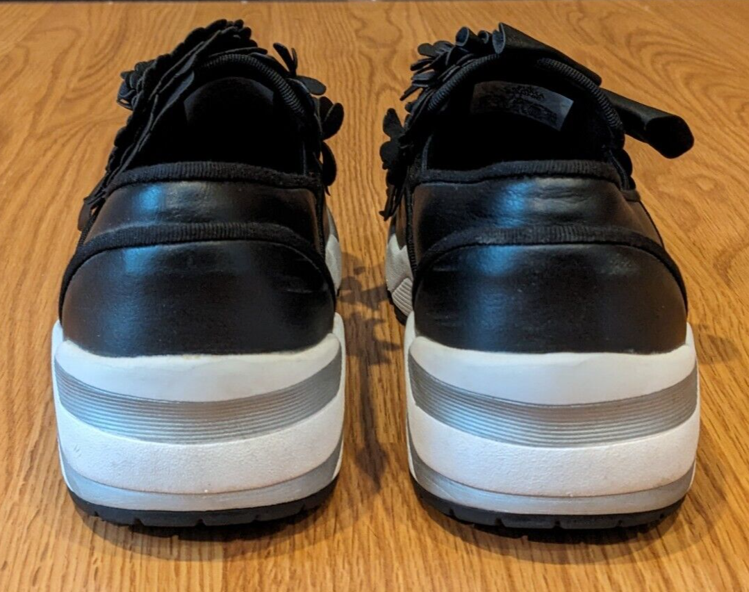 【ＳＵＥＣＯＭＭＡ ＢＯＮＮＩＥ】String sneakers black RRP €280 SCB By SUECOMMA BONNIE Sneakers Size 37.5 UK 4.5 US